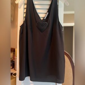 Christopher Kane Black Silk Tank EUC 8